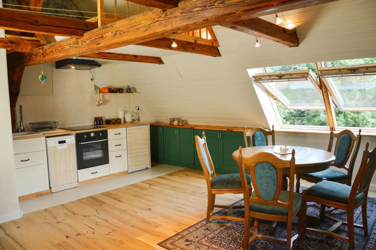 Naturferienwohnung Schopstal Kunnersdorf 外观 照片